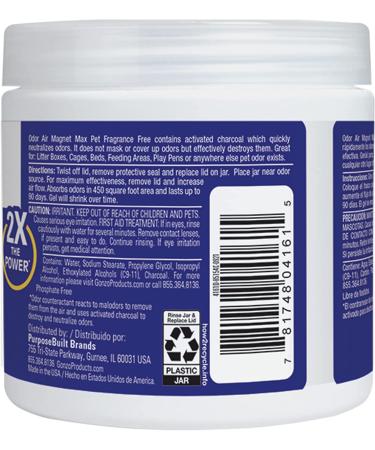 Gonzo Natural Magic 14oz Activated Charcoal - 2 Pack for Litter Boxes, Cages, Pet Beds - Buy Online on GoSupps.com
