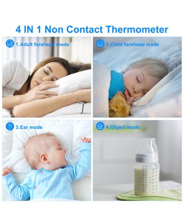 HEAL-CHECK Medical Infrared Thermometer: Baby & Adults, Forehead & Ear, Memory, 1-Second Measurement, Age Selection, Magnetic Switching - Buy Online on GoSupps.com