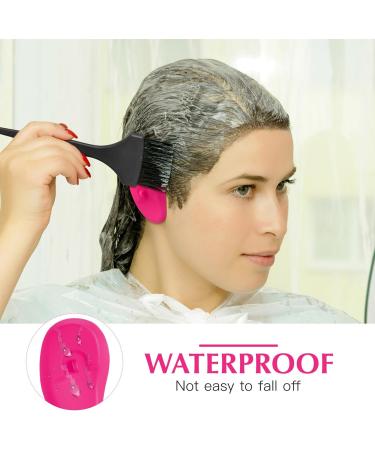 Ipetboom 2 Pairs Silicone Ear Caps For Hair Dye Ear Covers for Shower Heat and Hair Dye Protection Waterproof Ear Covers for Washing Hair Reusable - Buy Online on GoSupps.com