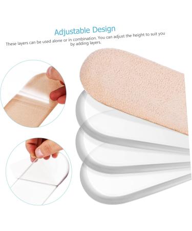 Shop NOLITOY 8 Pairs Height Increasing Insoles for Women - Invisible Heel Lift & Comfort | Ideal for Canvas Shoes - Buy Online on GoSupps.com
