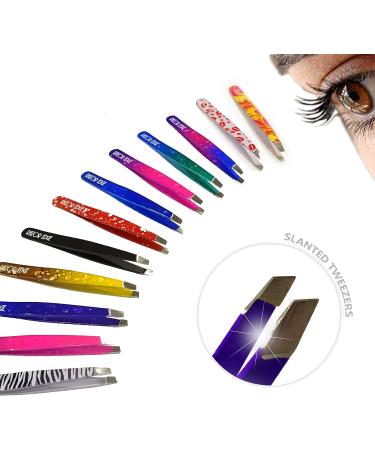 Eyebrow Tweezers ingrown Facial Hair Chin Nose Hair 9.5cm Plucking Tweezers Light Weight (Lips) - Buy Online on GoSupps.com