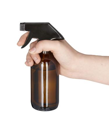 Relaxdays Brown Glass Spray Bottle - Pack of 8 | Eco-Friendly & Versatile for Home & Garden - International Shipping Available - Buy Online on GoSupps.com