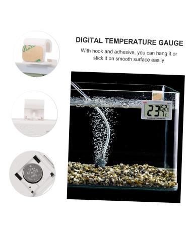 Buy MIPCASE 2-Piece Temperature & Moisture Meter - Ideal for Reptile Tanks & Home Fridge - Accurate Hygrometer - 5.5x5x1.5cm - International Shipping Available - Buy Online on GoSupps.com