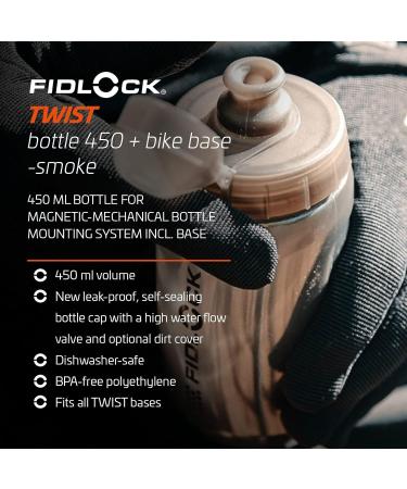 Fidlock 450ml Magnetic Bottle Holder for Bicycles - Secure Lightweight & Easy to Use | Perfect for Racing Bikes - Buy Online on GoSupps.com