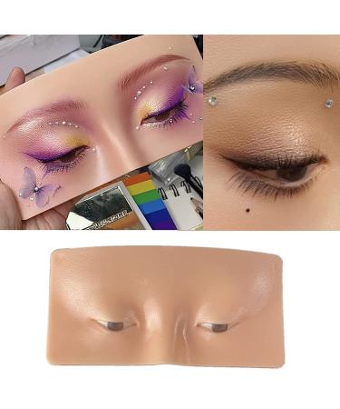 3D Silicone Practice Face Board for Makeup Artists, Students & Beginners - 5 Piece Cosmet Yellow - Buy Online on GoSupps.com