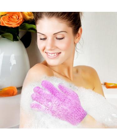 12 Pcs Exfoliating Shower Bath Gloves for Spa Massage - Dead Skin Cell Remover for Men, Women, and Children - Buy Online on GoSupps.com