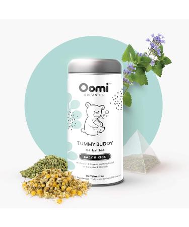 Organic Baby Gas Relief Tea - Colic & Acid Reflux - 30 Servings - Caffeine Free, Vegan | Oomi - Buy Online on GoSupps.com