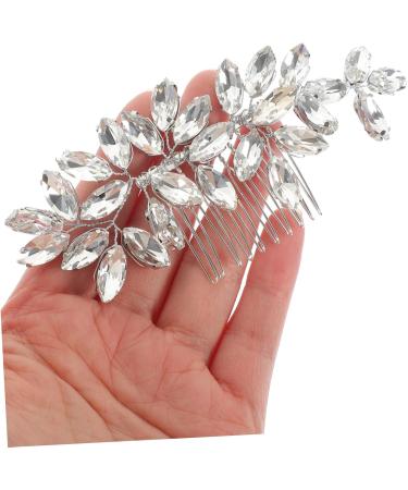 minkissy Crystal Hair Accessories Wedding Decor Rhinestone Bobby Pins Hair Clips Wedding Hair Accessories Tiara Hair Barrettes Hair Pin Rhinestones Bride Zinc Alloy Hair Piece - Buy Online on GoSupps.com