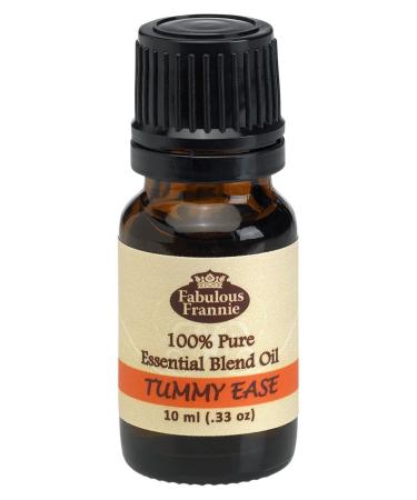 Tummy Ease Pure Essential Oil Blend 10mL Made with Tangerine Spearmint Ginger and Fennel by Fabulous Frannie