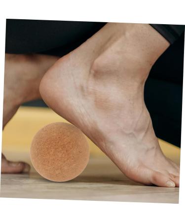 Leave Serve 2st Yoga Ball Set - Cork Ero-Nut Massage Balls for Fitness & Foot Relief | Gym & Muscle Roller | 100mm Yoga Balance Balls - Buy Online on GoSupps.com