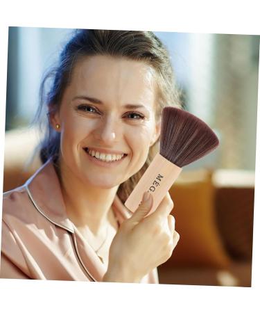 Didiseaon Wooden Handle Makeup Brushes - Record Cleaning Brush Blending Blush & Highlighter | International Shipping - Buy Online on GoSupps.com
