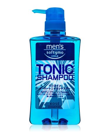 Kose Cosmeport - Men's SOFTYMO Rinsuin Super Tonic Shampoo 550mL