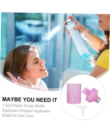 Hair Color Applicator Bottle Set - Pink Dropper for Dying Hair - 6.3x4.5cm International Shipping - Buy Online on GoSupps.com