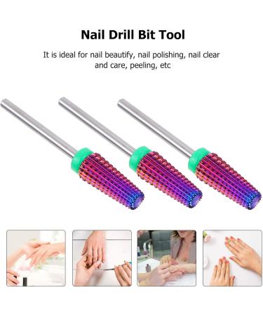 1pc Nail Polisher Nail Drill Tool Nail File Replacement Heads Grinding Head Bit Manicure Drill Bits Nails Drill Bits Manicure Drill Tool Purple Alloy Nail Tool Grinding Wheel - Buy Online on GoSupps.com