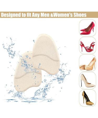 3 Pairs Forefoot Pads - Soft Self-Adhesive Metatarsal Cushions for Women | Anti-Skidding Ball of Foot Pads for High Heels - Buy Online on GoSupps.com