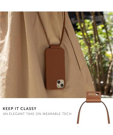 Native Union Leather Sling for iPhone 13 & Pro Max - Adjustable Removable Eco-Friendly Italian Leather | Classic & Clic Pop (TAN) - Buy Online on GoSupps.com