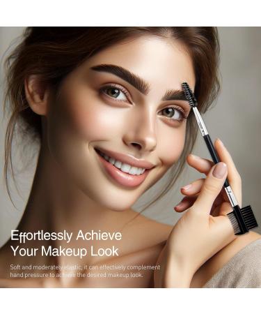 Buy 6 Pack 3 Head Eyebrow & Eyelash Shaper Comb | Makeup Grooming Tool with 3 Spoolie Brushes for Perfect Lashes & Brows - International Shipping Available - Buy Online on GoSupps.com