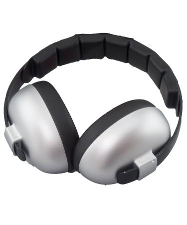 Banz Bubzee Baby Earmuffs Silver