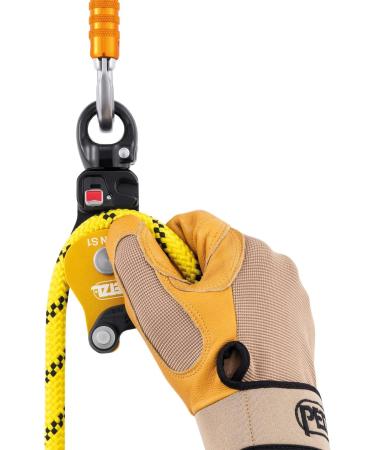 PETZL Spin S1 High Efficiency Pulley - Unisex Adult | Rotating Disc U Yellow for Seamless International Shipping - Buy Online on GoSupps.com