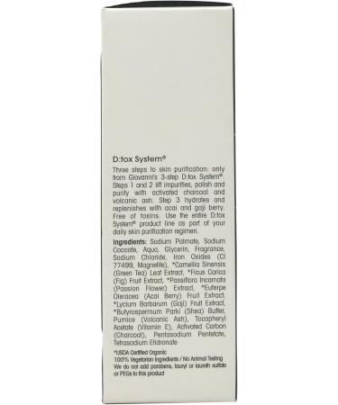 Giovanni D:Tox System Purifying Body Bar (Step1) 141g - Buy Online on GoSupps.com