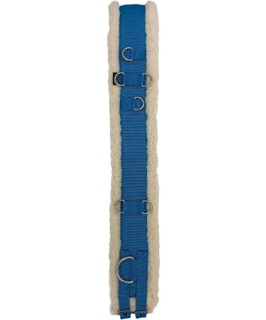 Shires Nylon Roller With Fleece Padding - Blue Cob - Buy Online on GoSupps.com