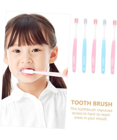 Buy Minkissy 5st Small Head Soft Toothbrush Set - Portable & Comfortable Dental Care for Insulin Pump Users | International Shipping Available - Buy Online on GoSupps.com
