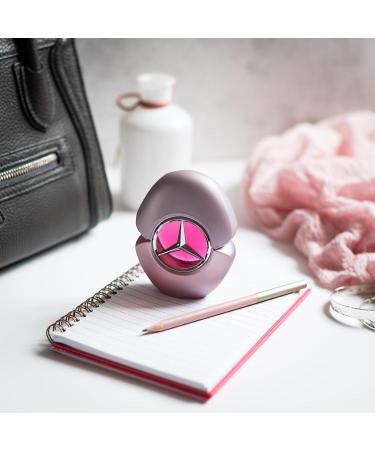 Mercedes-Benz Woman Eau de Parfum - Vanilla Perfume for Women with Oriental Floral Fruity Musk Notes - Long Lasting Perfume - Travel Size - 2 oz EDP - Buy Online on GoSupps.com