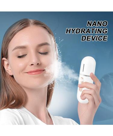 Vaporisateur Visage Nano Portable Portable Rafra chissant Vaporisateur Silencieux pour Hydratation du Visage la Maison en Voyage Soins de la Peau D placements au Quotidien Blanc - Buy Online on GoSupps.com