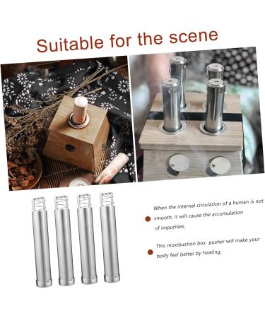 Buy Healeved Stand 5-St Moxa Presser Smoke-Free Moxa Sticks & Chaplain Holder | Perfect for Moxibustion - Buy Online on GoSupps.com