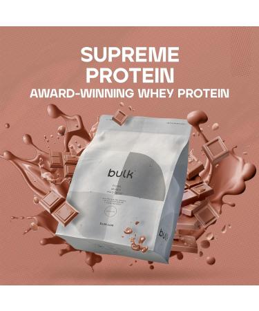 Bulk Chocolate Whey Protein Powder 1kg - Packaging May Vary | High Quality Shake for Muscle Building & Recovery - Buy Online on GoSupps.com