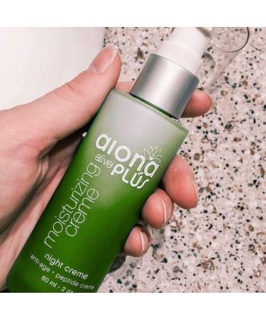 Aiona Alive Plus Anti-Age Peptide Night Creme - 2oz/60ml | Rejuvenate Your Skin Overnight - International Shipping Available - Buy Online on GoSupps.com