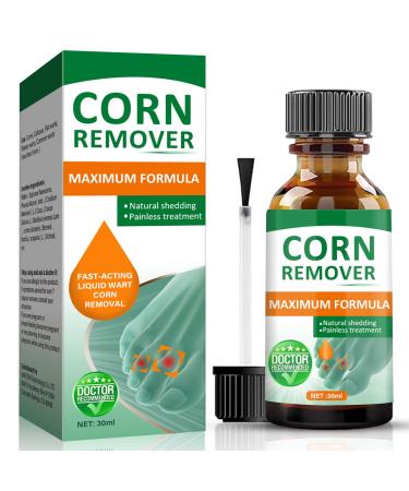 Corn Removers for Feet Extra Strength Foot Corn Remover Liquid Corn & Callus Remover for Toes 30ml