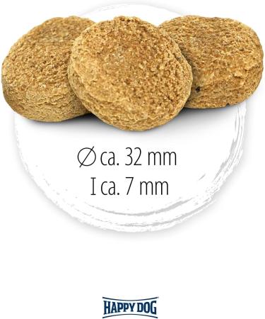 Happy Dog NaturCroq 60743 - Hamburger Lamb Rice - Complete Snack for Medium and Large Dogs - Capacity: 5 kg - Buy Online on GoSupps.com