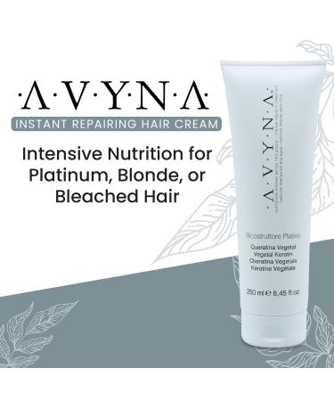 Avyna Purple Conditioner - Deep Conditioning Hair Mask with Vegetal Keratin | 8.45 fl oz | International Shipping Available - Buy Online on GoSupps.com