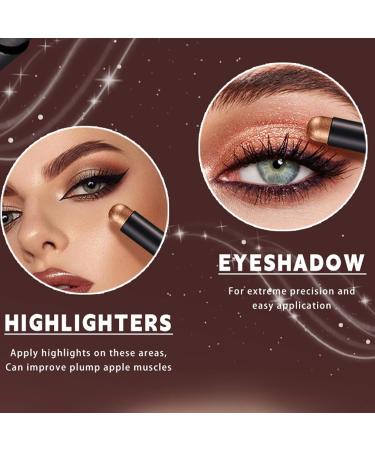  G n rique Cream Eyeshadow Stick 6X Eye Color Pencil Multi Use Longwear Matte Shimmer Crayons Compact Eyelid Primer for Daily Party Makeup long lasting makeup - Buy Online on GoSupps.com