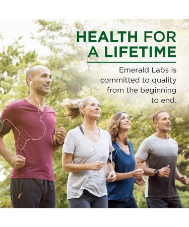 EMERALD LABS CoQ10 200mg - Premium Heart & Energy Supplement with Vitamin E | 30 Capsules for Antioxidant & Circulation Support - Buy Internationally - Buy Online on GoSupps.com