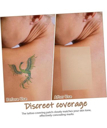 Vaguelly Patch Correcteur Tatouage Autocollant 10 Pi ces Tissu Non Tiss Blanc Peau R utilisable Respirant Couverture Cicatrices et Tatouages pour Corps Multi-usages Confortable  - Buy Online on GoSupps.com