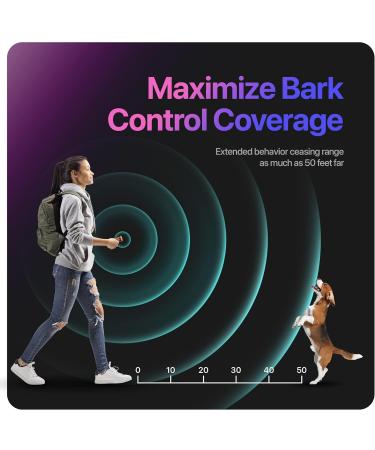 Anti Bark Device for Dogs w/ 3X Ultrasonic emitters 50ft Range Professional Dog Bark Deterrent Devices Stop Dog Barking Best Handheld Behavior Training Tool Indoor & Outdoor Rechargeable (Orange) - Buy Online on GoSupps.com
