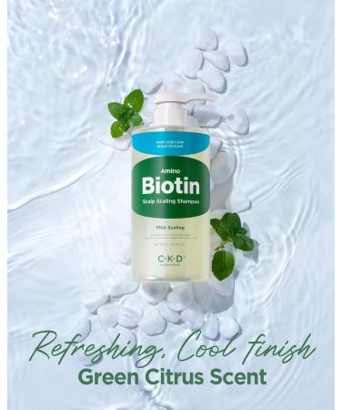 CKD Amino Biotin Scalp Shampoo - Hypoallergenic Hair Loss Relief & Gentle Cleansing for Oily/Sensitive Scalp - 25.4 fl. oz - Buy Online on GoSupps.com
