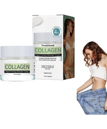 EXQST Rapid Collagen Firming and Lifting Cream, Rapid Collagen Firming Skin Care Cream, Anti-Aging Moisturizing Cream for Body and Face