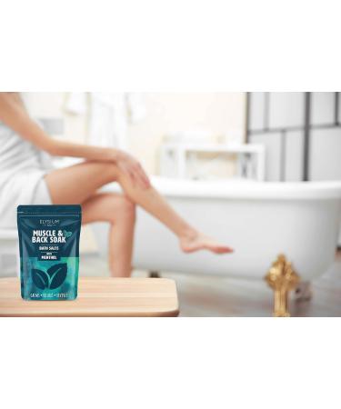 Elysium Spa Muscle & Bath Soak with Menthol - Relax and Soothe Aching Muscles - Buy Online on GoSupps.com
