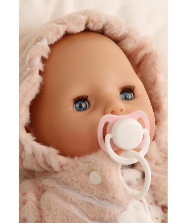 Schildkr t Baby Doll Amy 45 cm - Pacifier Painted Hair Blue Eyes & Clothes | International Shipping - Buy Online on GoSupps.com
