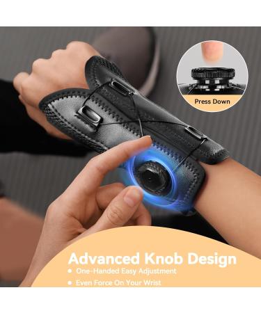 Wrist Brace for Carpal Tunnel Relief - Adjustable Support Splint for Tendonitis Arthritis & Injuries | Left & Right Hand - Buy Online on GoSupps.com