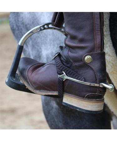 SPRENGER Ultra Fit Slimline Spurs - Stainless Steel 30mm Rounded with Small Ball Wheel | Buy Internationally - Buy Online on GoSupps.com