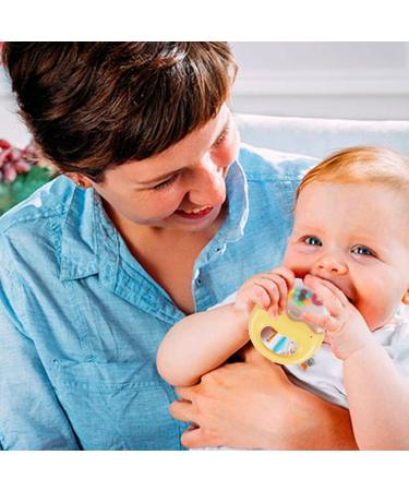 Baby Rattling Bite Ring | Infant Gripping & Rotating Rattler Toy | Sensory Music Toy for Early Development | Perfect Newborn Birthday Gift | 13-Piece Storage Box Set - Buy Online on GoSupps.com