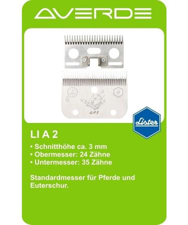 Lister Shear Knife A2 Set - Premium Quality for Precision Cutting | International Shipping Available - Buy Online on GoSupps.com