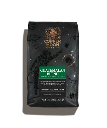 Copper Moon Guatemalan Antigua Blend, Light Roast Coffee With A Nutty Finish, Whole Bean, 2 Lb 2 lb. Guatemalan