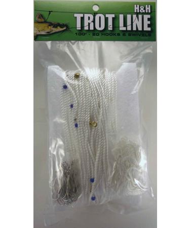 H&H TL100-25 Trot Line 100' x 25Hks