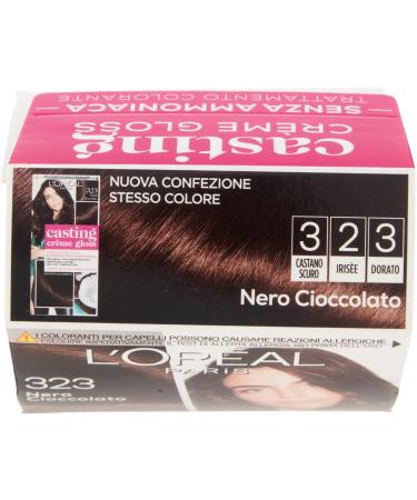 Ammonia-Free Hair Dye: Casting Creme Gloss N323 Black Chocolate - Buy Online on GoSupps.com