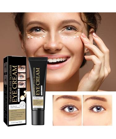 Temporary Eye Tightener Eye Cream Instant Firming Eye Cream Anti Wrinkle Eye Cream Deep Hydrating Eye Cream for Dark Circles and Puffy Eyes Eye Bag Remover Dark Circle Eye Skincare Men & Women Use - Buy Online on GoSupps.com